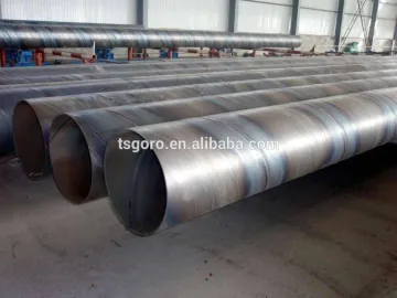 spiral seam submeged-arc-welded mild steel tube