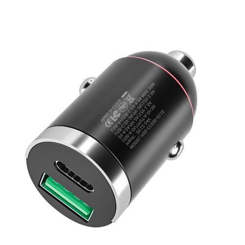 PD30W QC3.0 Fast Car Charger för telefon