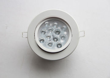 143mm * 78mm Ip20 1150lm 12w Dimmable Led Downlights With 80% Lumen Maintenance