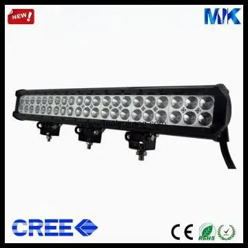 126w CREE 12v 24v 8820lm IP67 auto 4x4 offroad led driving light bars