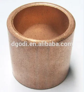 factory price sintered cylinder brass fan bushing
