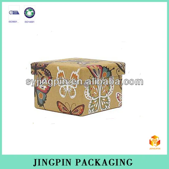 factory craft paper packaging box with printing