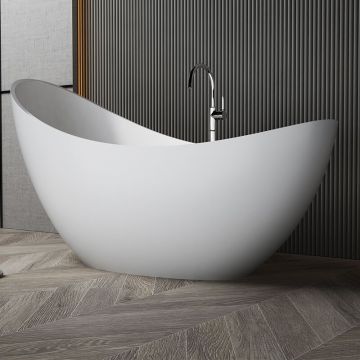 2023 New Design Artificial Stone Freestanding Bathroom Bathtub
