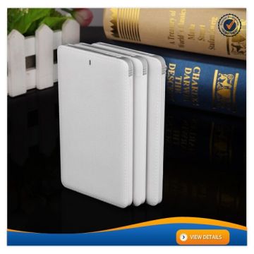 AWC914 4000mAh 5000mAh Logo Printing 8.5mm Thin Portable Battery Bank Dual USB Charger for iphone 5 Charger for Samsung