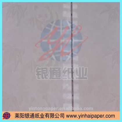 watermark paper security certificate / anti-counterfeiting security certificate paper