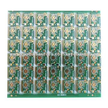 Bespoke PCB manufacturer with immersion gold, lead free HASL