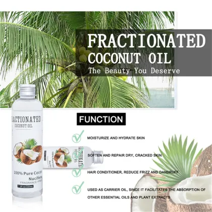 New Arrivals Pure Natural Coconut Oil - Fractionated Virgin Coconut Oil