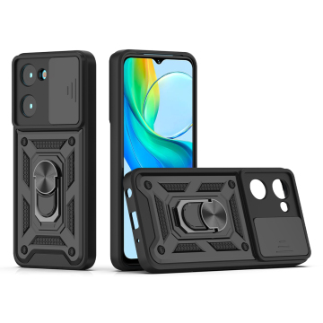 Shockproof Hybrid Phone Back Cover for Vivo Y03 4G