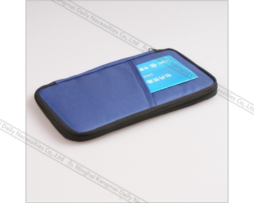 2014 Multi-Purpose Polyester Passport Bag Travel Card Holder