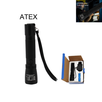 LEDUN IP66 Explosion Proof Rechargeable Led Flashlight for Hazardous Zones