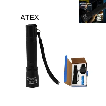 LEDUN IP66 Explosion Proof Rechargeable Led Flashlight for Hazardous Zones