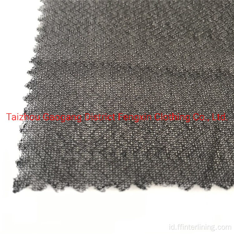 100% Polyester Twill Woven Fusible Interlining 75D