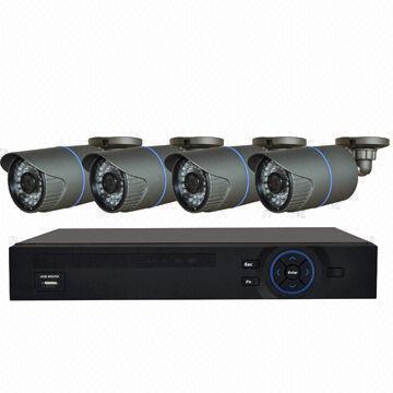 4CH Wired NVR Kit, 4CH 1080P P2P NVR Complete System