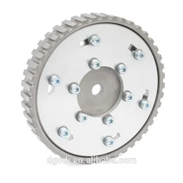 CNC machining Adjustable vernier pulley camshaft pulley