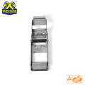 2 Inch High Quality Stainless Overcenter Buckle With Plastic Tube