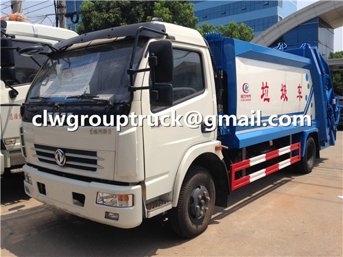 Dongfeng Duolika Garbage Compactor Truck 