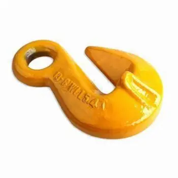 G80 Eye Cradle Grab Hooks, 1.12 to 31.5T WLL, Wing Hook, Forged, Comes in Yellow or Red
