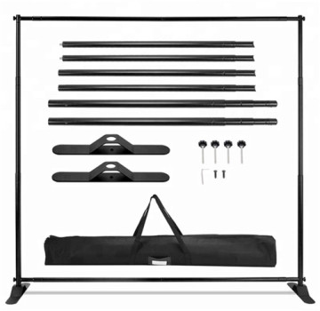 TMW-P810 Heavy Duty Telescopic Tubes Media Backdrop 8x10FT/10x10FT/8x12FT