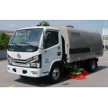 Truck mounted road vacuum sweeper