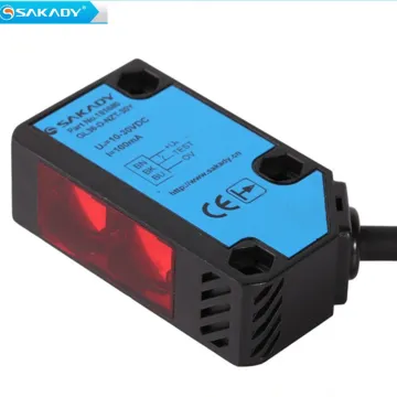 IP 65 diffuse reflection 24v dc diffuse reflection photoelectric sensor