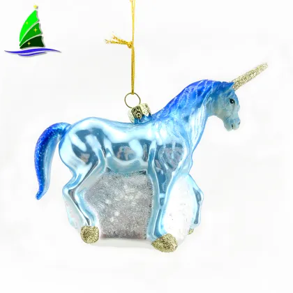 Wholesale Unicorn Shape Hangings Christmas Unicorn