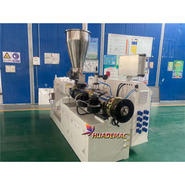 twin screw extruder for pvc pipe production machine