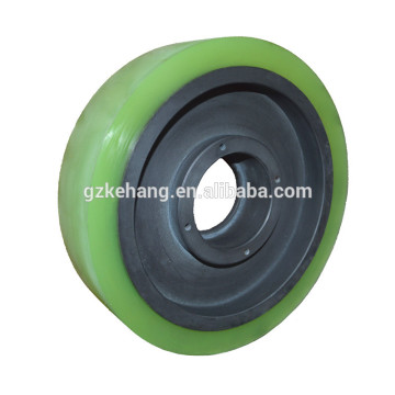 forklift steering wheels,forklift drive wheels,PU forklift truck wheels