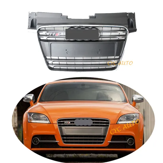 TTS MK2 ABS Black Facelift Front Bumper Grille for Audi TT 8J 2008-2014
