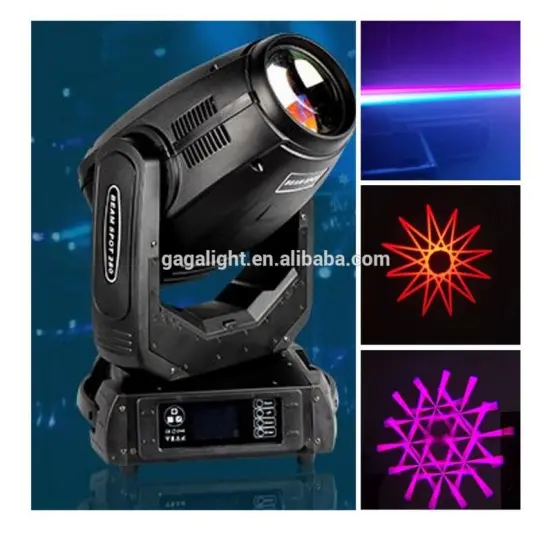 280W 10r Beam Wash Spot 3 in 1 Moving Head Light