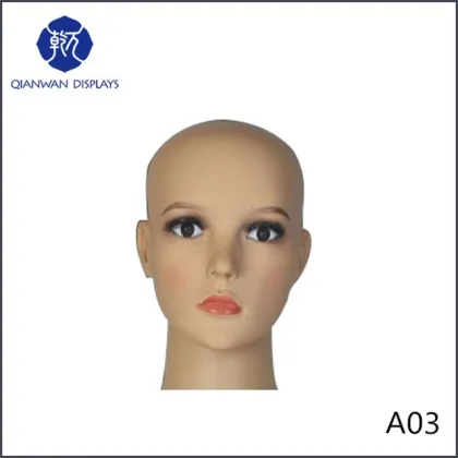 Antique training training mannequin head stands for sale