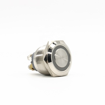 22mm LED Petunjuk Lampu Tekan Butang Tekan dengan Terminal Skru