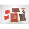 PU genuine leather leather label leather trademark