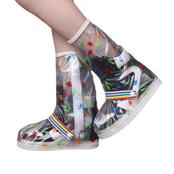 Transparent Waterproof Rain Shoe Covers for Women - Ideal for Cycling and Travel