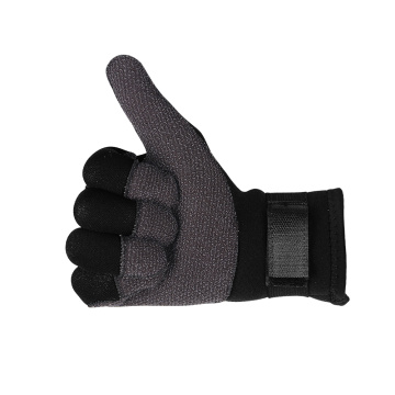 Seaskin Guantes de buceo de neopreno a base de piedra caliza de 5 mm