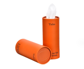 Customized advertising tissue Car tissue car tissue box tissue tube