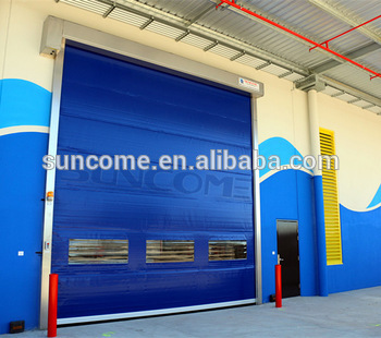 Suncome Hot Sale large electric rapid rolling door