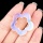 Opalite 30mm Hollow Plum Blossom Pendant & Ornament for Home Decoration Handmade Craved Stone Solar