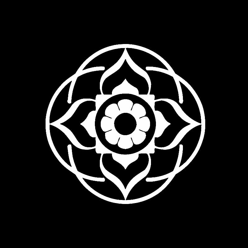 YJZT 14.9CM*14.7CM Lotus Mandala Yoga Buddhism Art Amulet Vinyl Decal Car Stickers Black/Silver C3-1527