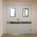 Pharmaceutical hermetic modular clean room steel door