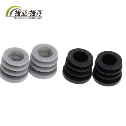 Black Plastic End Cap for Walking Aids Crutch 19 Tube