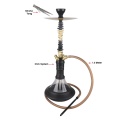 Black Gold color zink alloy Egypt style hookah