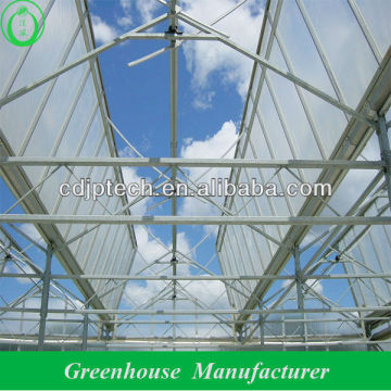 natural ventilation system multi span greenhouse