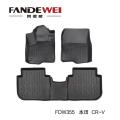 TPV 3D custom car mat for Honda crv