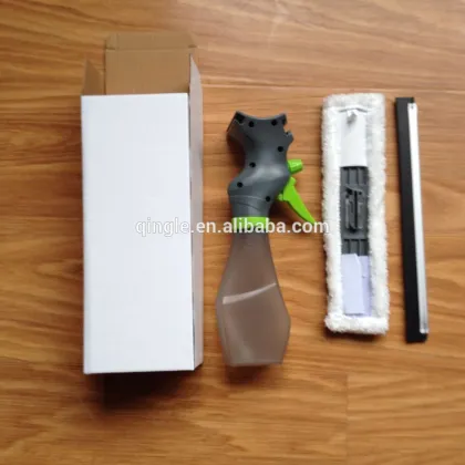 spray window squeegee wiper, glass window cleaning wiper