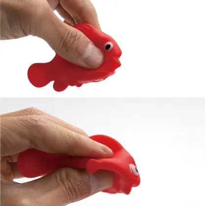 Colorful Silicone Animal Bath Toy Set: Safe and Fun Squirters for Kids' Bath Time