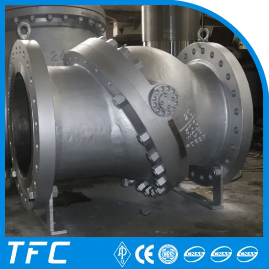 flange end tilting disc check valve