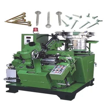 Full Automatic Drill Tail Screw Forming and Threading Machine