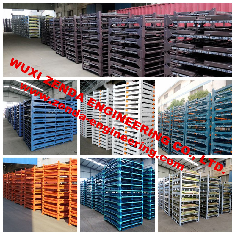 Stackable Stillage / Warehouse Steel Stillage / Stillage and Metal Pallet /