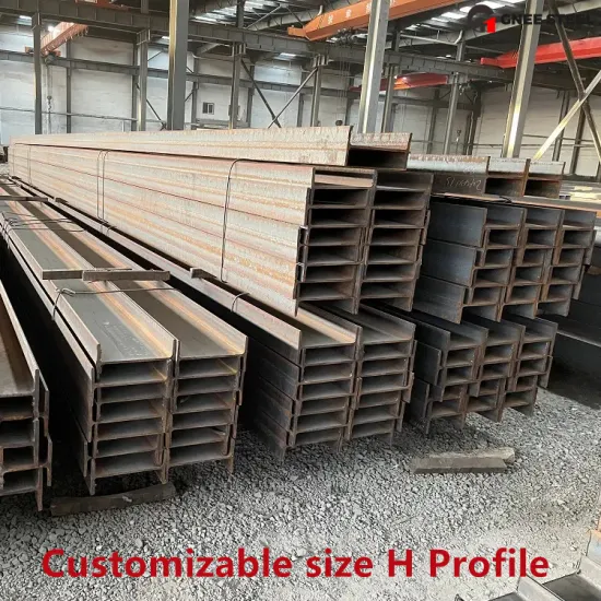 H/I Beam Steel Structura Welded Stainless/Galvanized/Hot Rolled Carbon Steel I/H Beam