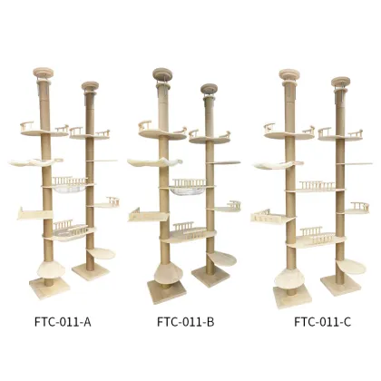 Wood Cat Tree Eco-Friendly Cat Scratcher